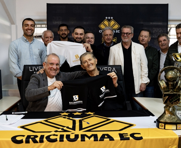 Criciúma anuncia a Baldissera Empreendimentos como nova patrocinadora