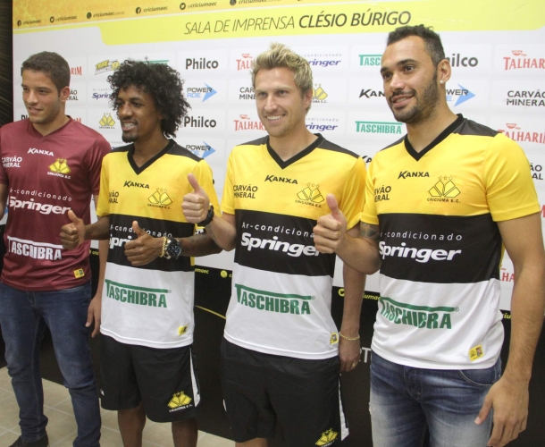 Criciúma apresenta novos contratados