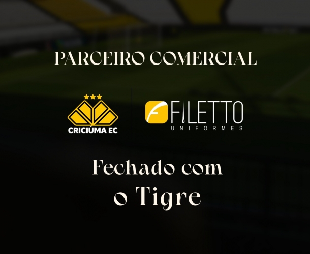 Criciúma E.C. e Filetto Uniformes firmam parceria para a temporada de 2026
