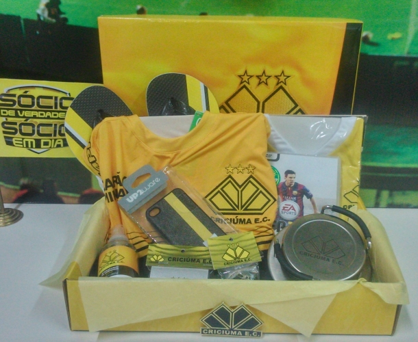Sócios concorrem a kit oficial 