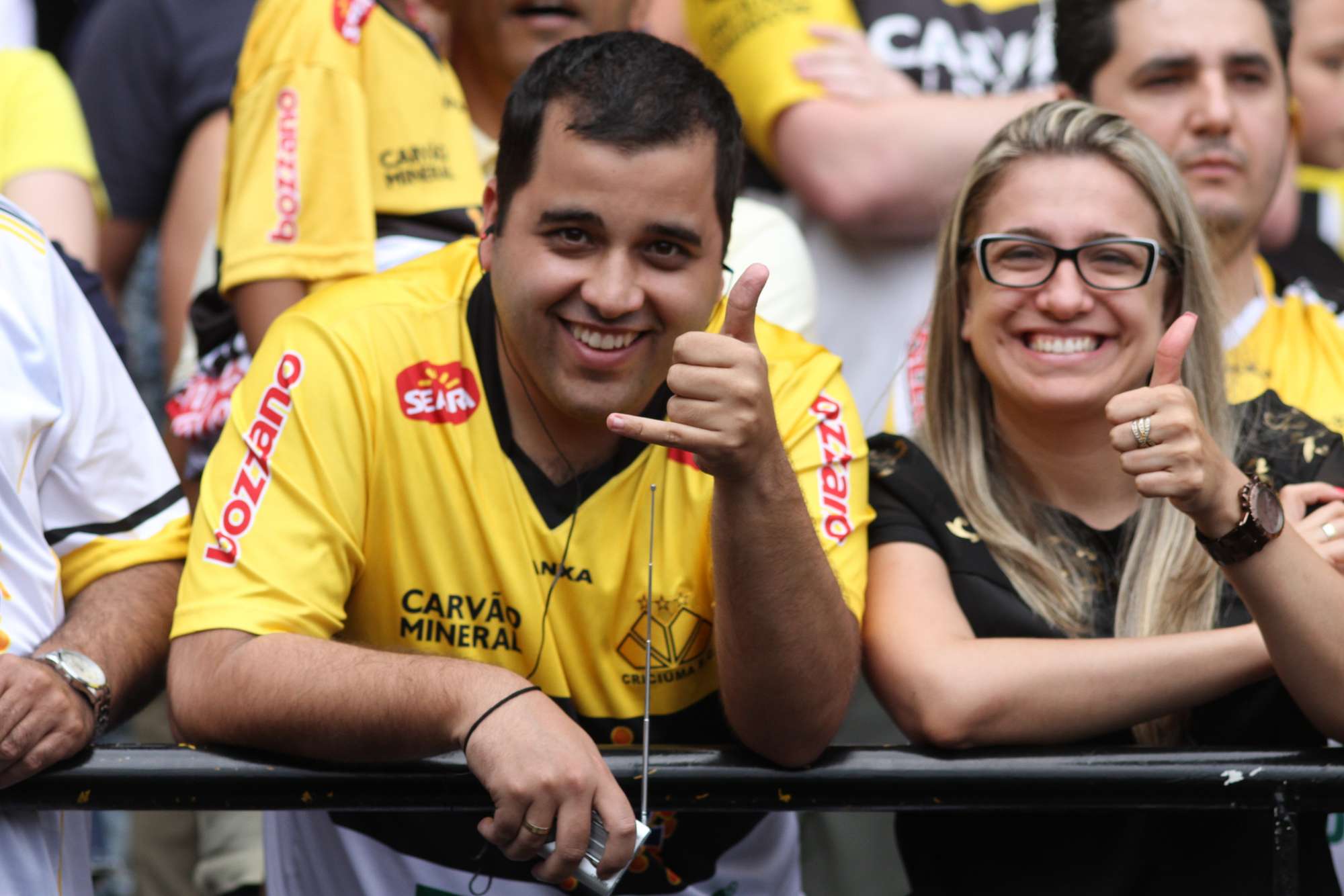 Majestoso amarelo, preto e branco