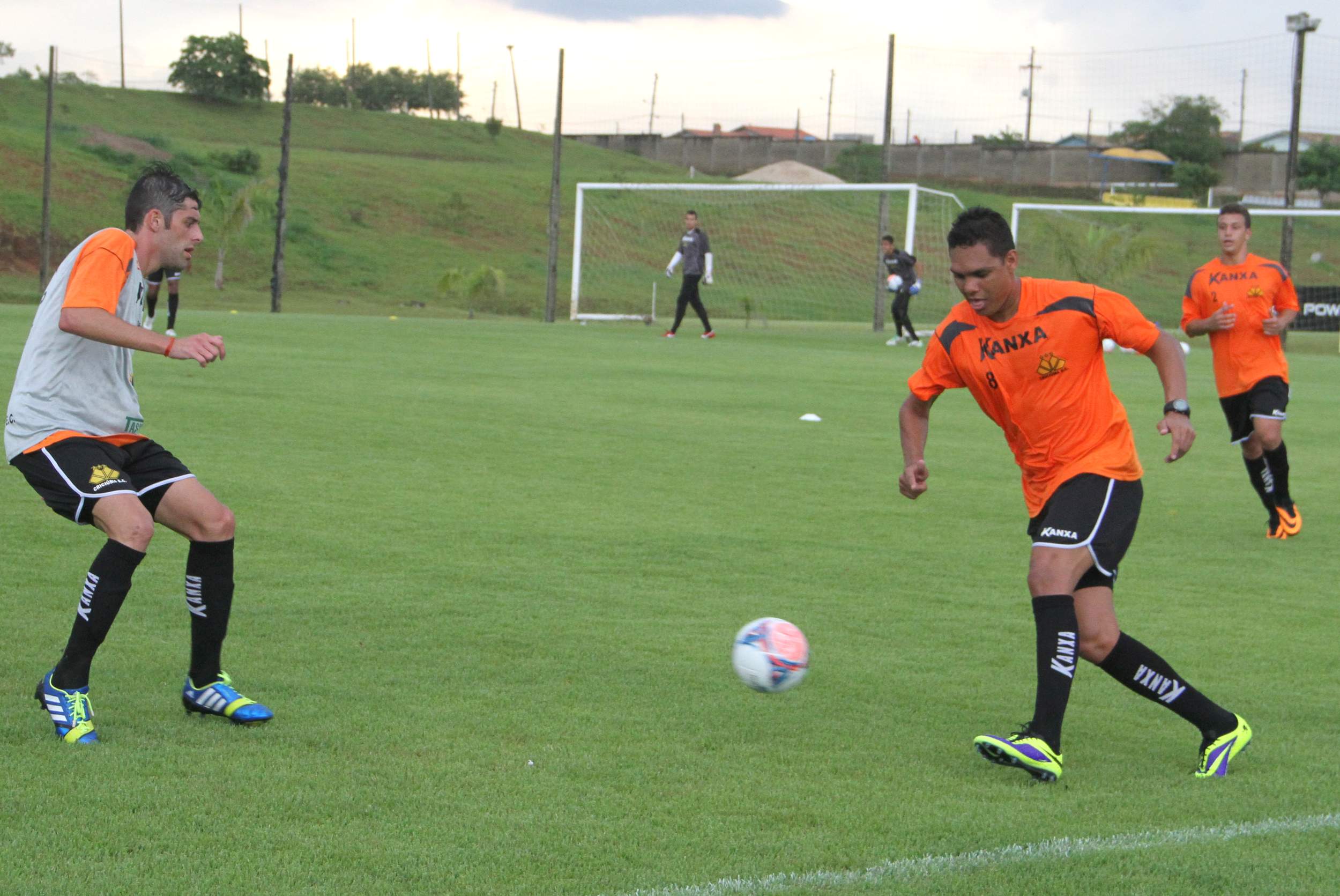Preparação do Tigre com ritmo forte